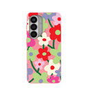 Bubblegum Pink Poppy Flora Samsung Galaxy S26 Case