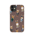 Chocolate Brown Rabbit Friends iPhone 11 Case