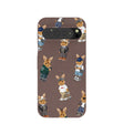Chocolate Brown Rabbit Friends Google Pixel 9 Pro XL Case