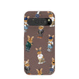 Chocolate Brown Rabbit Friends Google Pixel 9/9 Pro Case