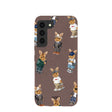 Chocolate Brown Rabbit Friends Samsung Galaxy S22 Case