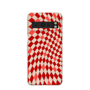 Seashell Red Checks Google Pixel 8 Pro Case