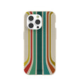 London Fog Retro Lines iPhone 14 Pro Case