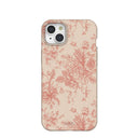 Seashell Rococo Bouquets iPhone 15 Plus Case