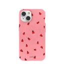 Bubblegum Pink Rosy Ladybug iPhone 14 Case