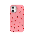 Bubblegum Pink Rosy Ladybug iPhone 16 Case