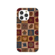 London Fog Rustic Grid iPhone 14 Pro Case