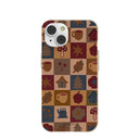 London Fog Rustic Grid iPhone 14 Case