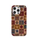 London Fog Rustic Grid iPhone 16 Pro Case