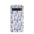 Powder Blue Sails and Seagulls Google Pixel 8 Pro Case