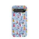 Powder Blue Sails and Seagulls Google Pixel 9 Pro XL Case