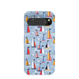 Powder Blue Sails and Seagulls Google Pixel 9/9 Pro Case