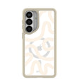 Clear Sandstone Wiggle Samsung Galaxy S26+(Plus) Case With London Fog Ridge (Magnetic Charging included)