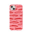 Bubblegum Pink Sardine Stream iPhone 14 Plus Case
