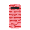Bubblegum Pink Sardine Stream Google Pixel 8a Case