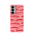 Bubblegum Pink Sardine Stream Samsung Galaxy S26+(Plus) Case