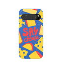 Electric Blue Say Cheese Google Pixel 9/9 Pro Case