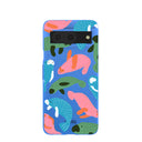 Electric Blue Sea Cows Google Pixel 8 Case