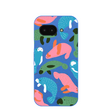 Electric Blue Sea Cows Google Pixel 9a Case