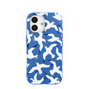 Electric Blue Seagulls iPhone 17 Case