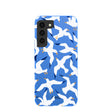 Electric Blue Seagulls Samsung Galaxy S22 Case