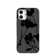 Black Shadow Petals iPhone 16 Plus Case