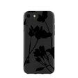 Black Shadow Petals iPhone 6/6s/7/8/SE Case