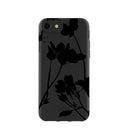 Black Shadow Petals iPhone 6/6s/7/8/SE Case