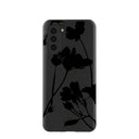 Black Shadow Petals Samsung Galaxy S21 Case