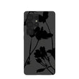 Black Shadow Petals Samsung Galaxy S25 Ultra Case