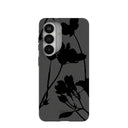 Black Shadow Petals Samsung Galaxy S26 Case