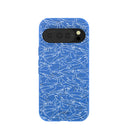 Electric Blue Shark Frenzy Google Pixel 10/10 Pro Case
