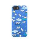 Electric Blue Sheep Dreamers iPhone 6/6s/7/8/SE Case