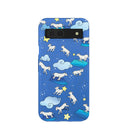 Electric Blue Sheep Dreamers Google Pixel 8a Case