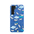 Electric Blue Sheep Dreamers Samsung Galaxy S25+(Plus) Case