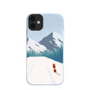 Powder Blue Shredding Peaks iPhone 11 Case