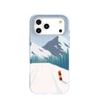 Powder Blue Shredding Peaks iPhone 17 Pro Max Case