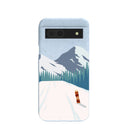 Powder Blue Shredding Peaks Google Pixel 8a Case