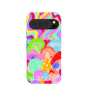 Powder Blue Shroom Spiral Google Pixel 10/10 Pro Case