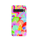 Powder Blue Shroom Spiral Google Pixel 8 Pro Case