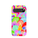 Powder Blue Shroom Spiral Google Pixel 9/9 Pro Case