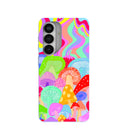 Powder Blue Shroom Spiral Samsung Galaxy S26 Case