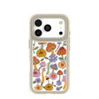 Clear Shrooms and Blooms iPhone 17 Pro Case With London Fog Ridge (MagSafe included)