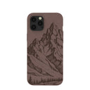 Chocolate Brown Silent Summit iPhone 12 Pro Max Case
