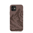 Chocolate Brown Silent Summit iPhone 12/ iPhone 12 Pro Case