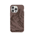 Chocolate Brown Silent Summit iPhone 14 Pro Max Case