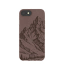 Chocolate Brown Silent Summit iPhone 6/6s/7/8/SE Case
