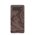 Chocolate Brown Silent Summit Google Pixel 6 Case