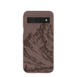 Chocolate Brown Silent Summit Google Pixel 8a Case