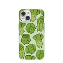 Sage Green Silly Cabbage iPhone 14 Case